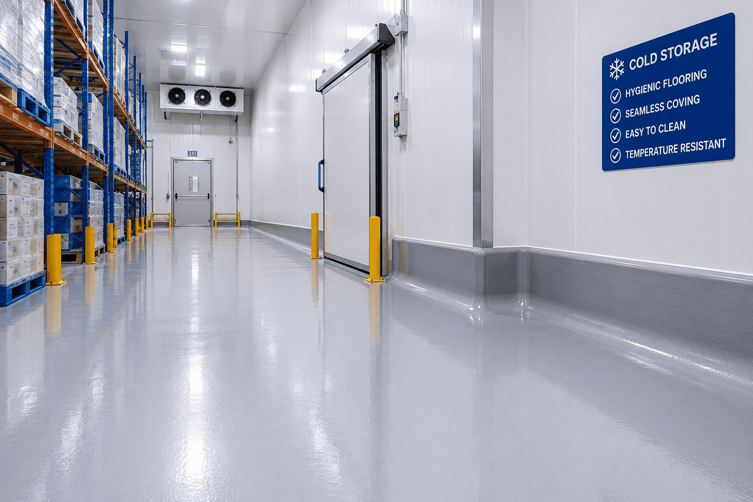 Cold Storage & Hygienic Coving