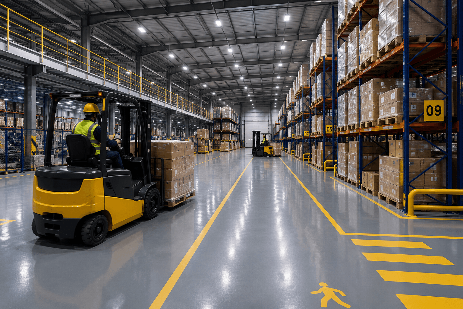 Why Warehouses Need Specialized Flooring