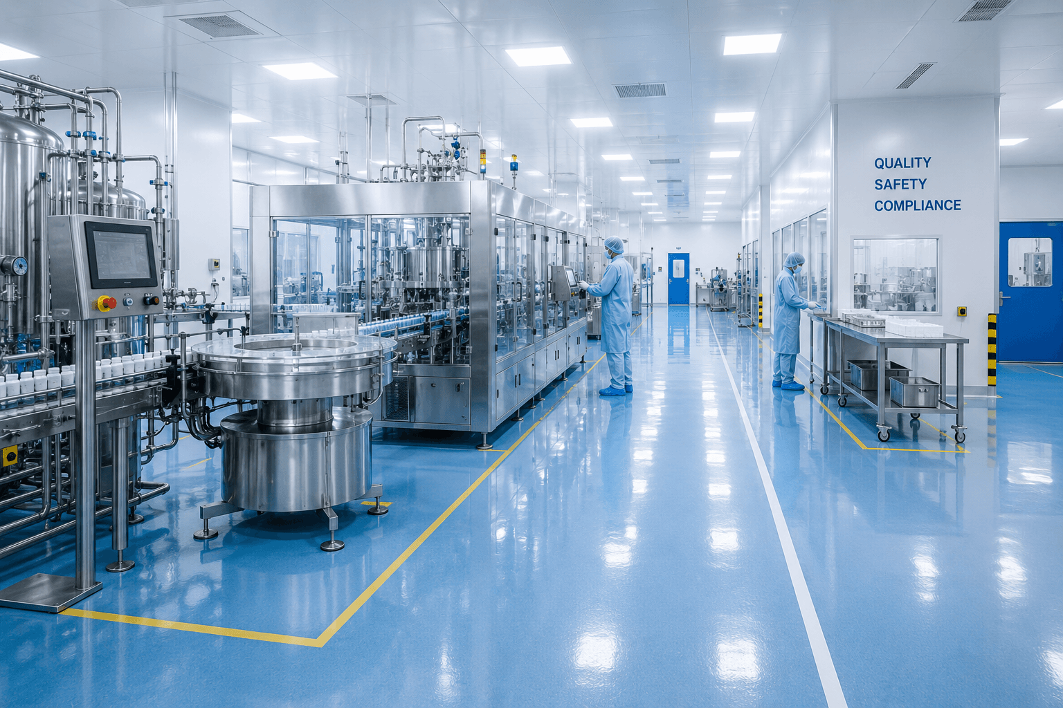 Why Pharma Facilities Need Specialized Flooring