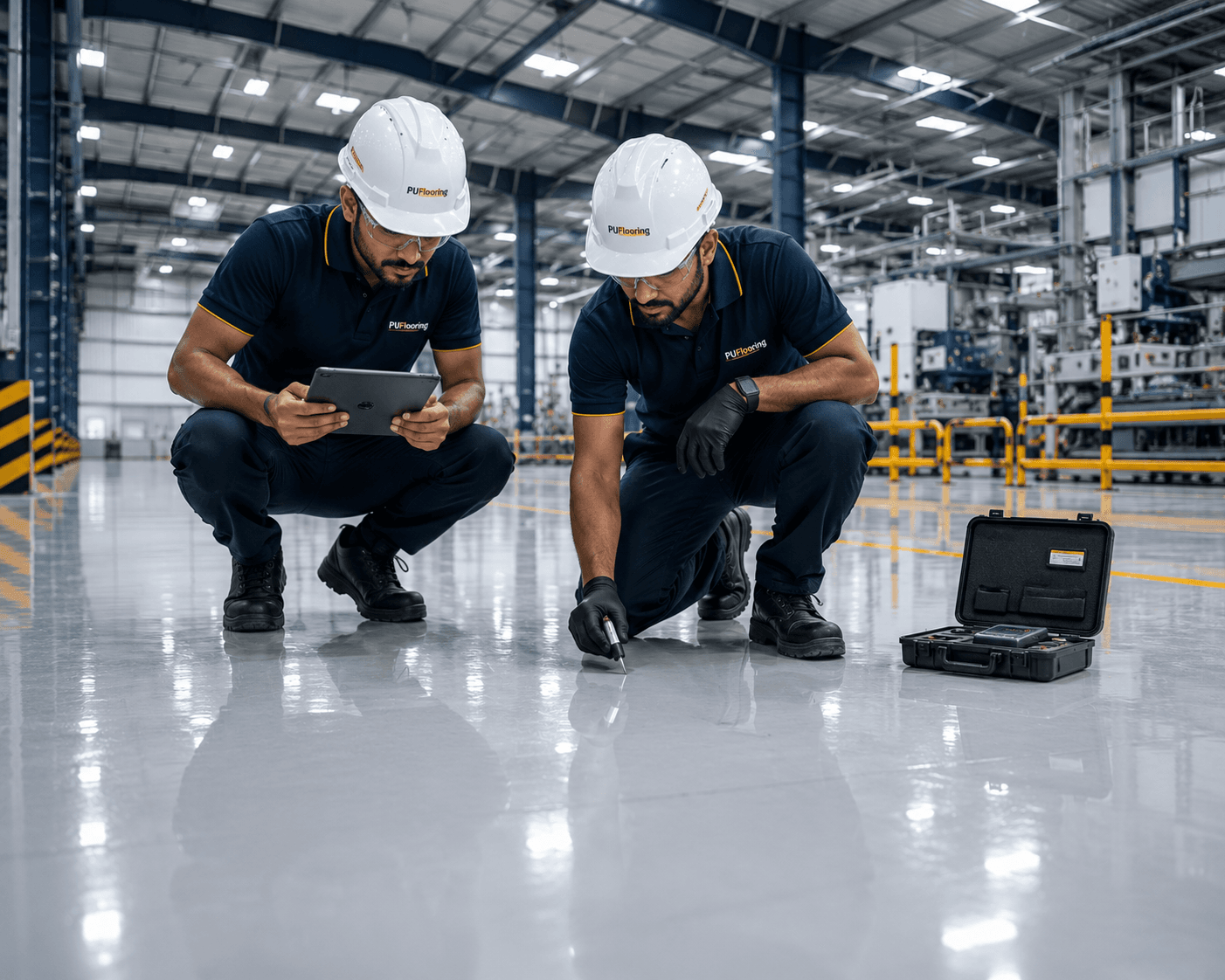 Industrial Flooring Quality Inspection