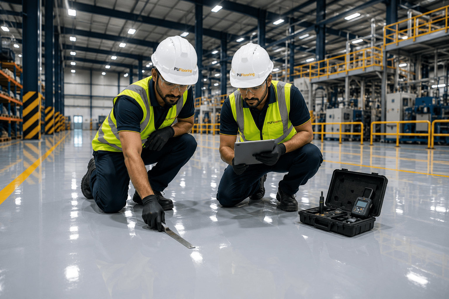 Industrial Flooring Quality Inspection
